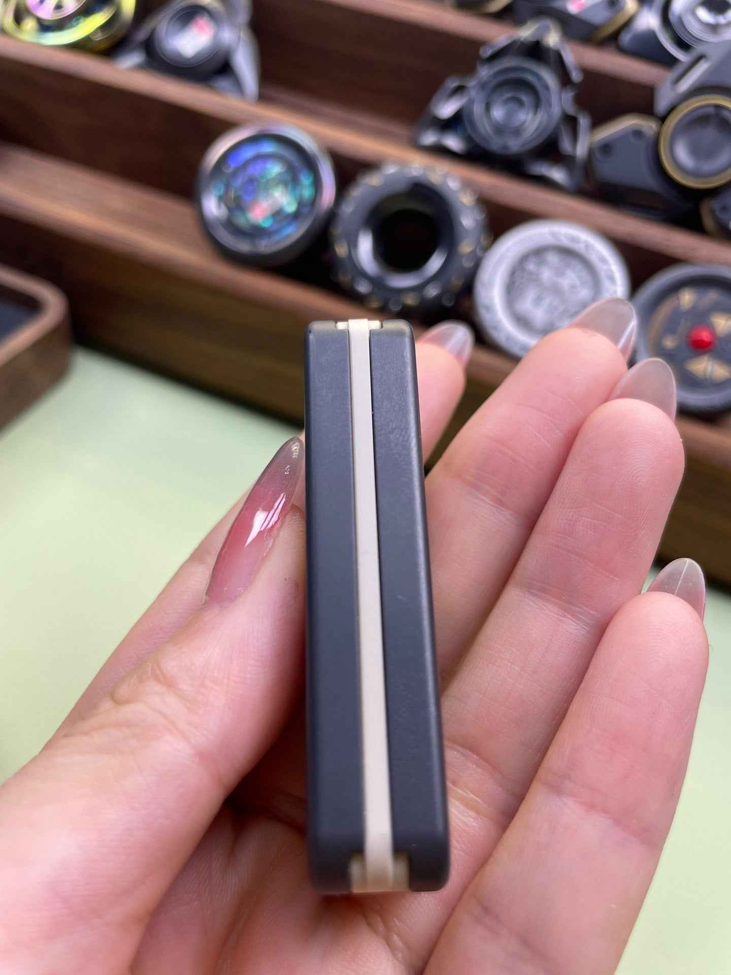 Snake Zirconium Mokume