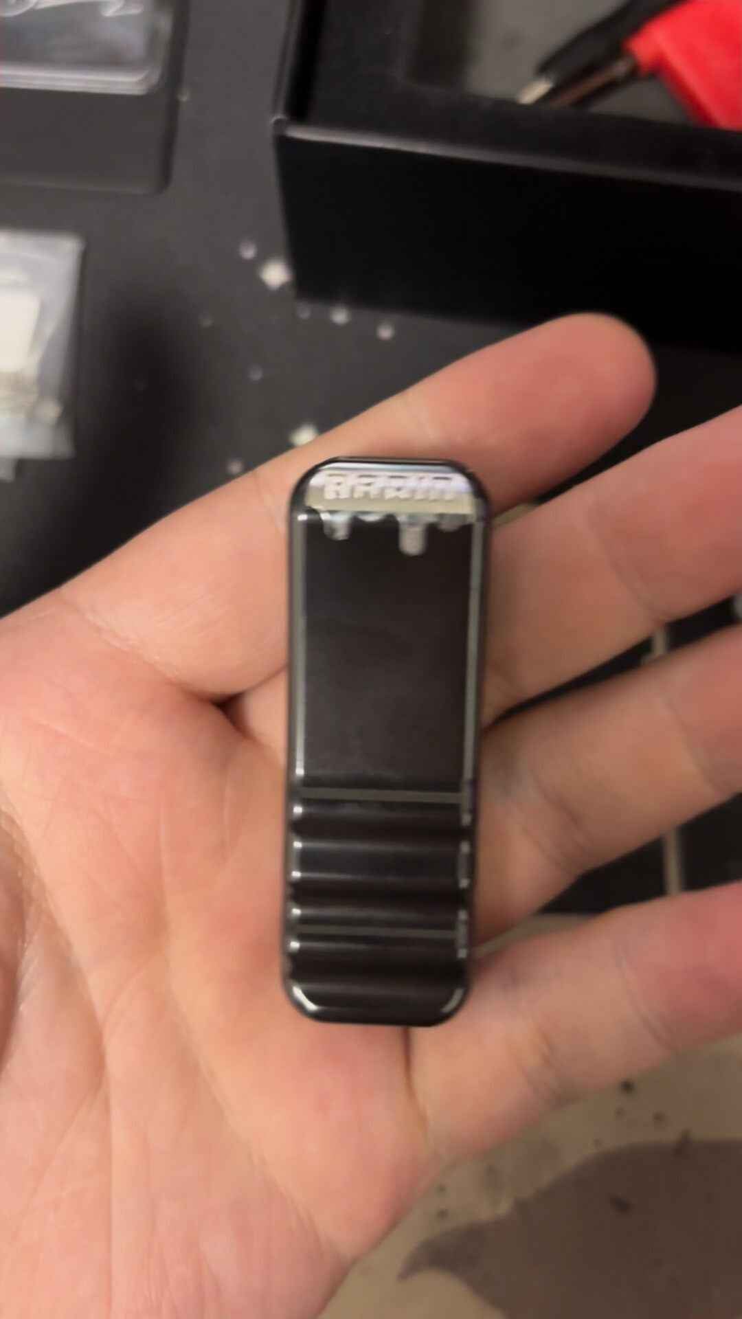 Snake Zirconium PEEK Damasteel