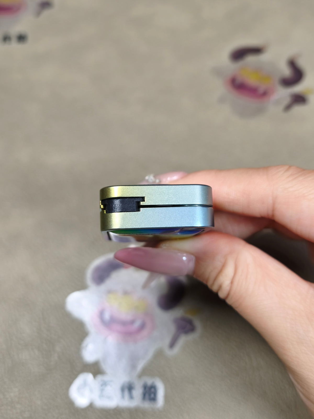 Price Tag Nine Palace Titanium Color-Anodized