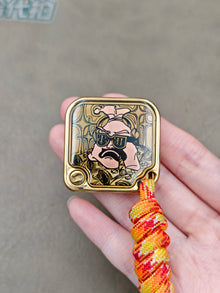 SNAP Zirconium Gold Plated Resin-Sealed