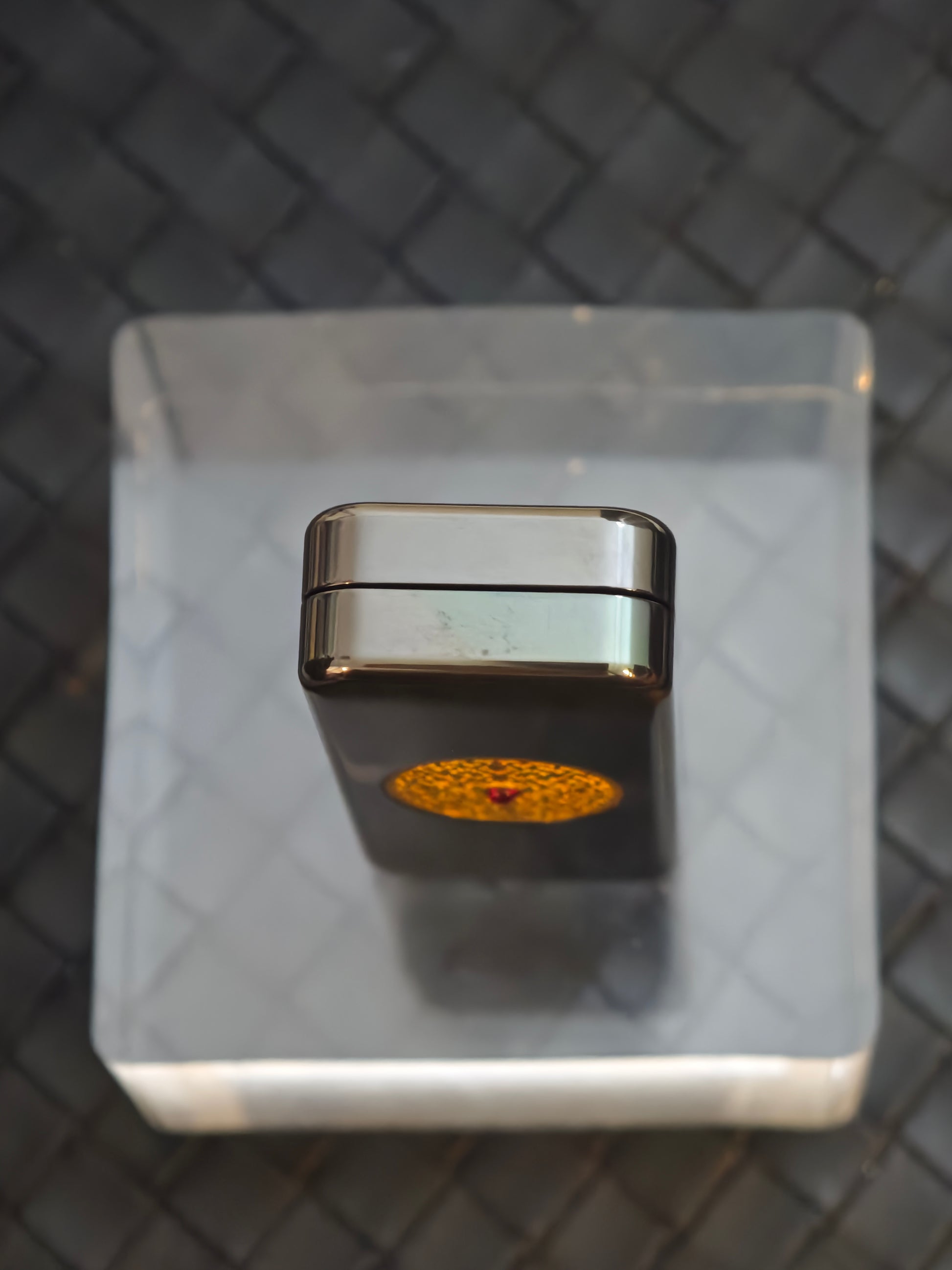Brocade & Azure Paperweight Zirconium