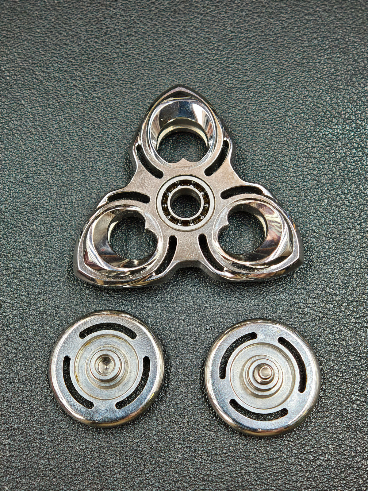 Twin Plume Stainless Steel Polished