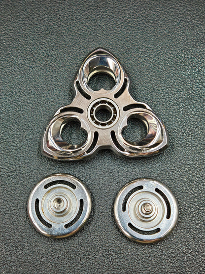 Twin Plume Stainless Steel Polished