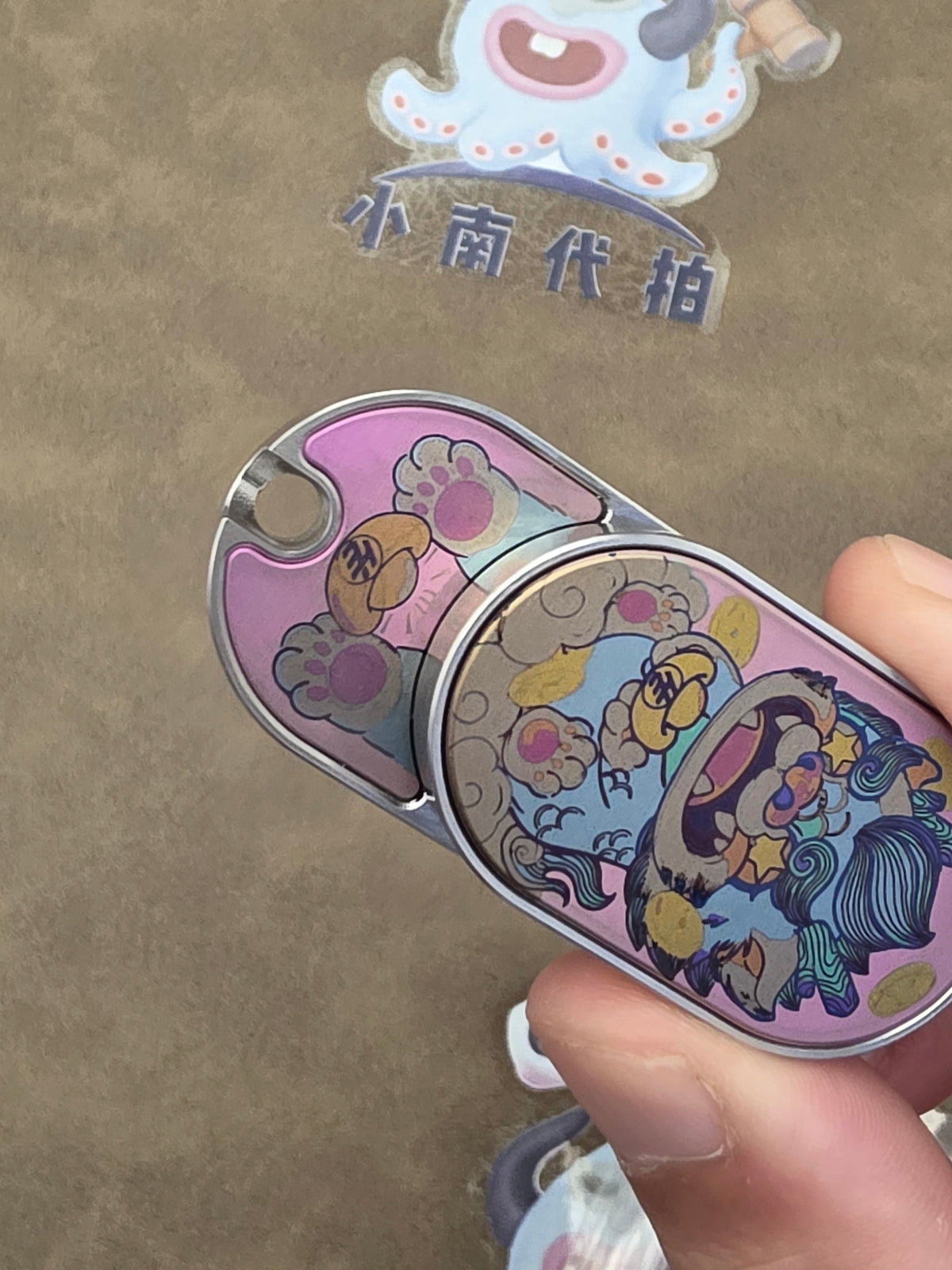 Mini Pixiu Baby Stainless Steel Color-Anodized