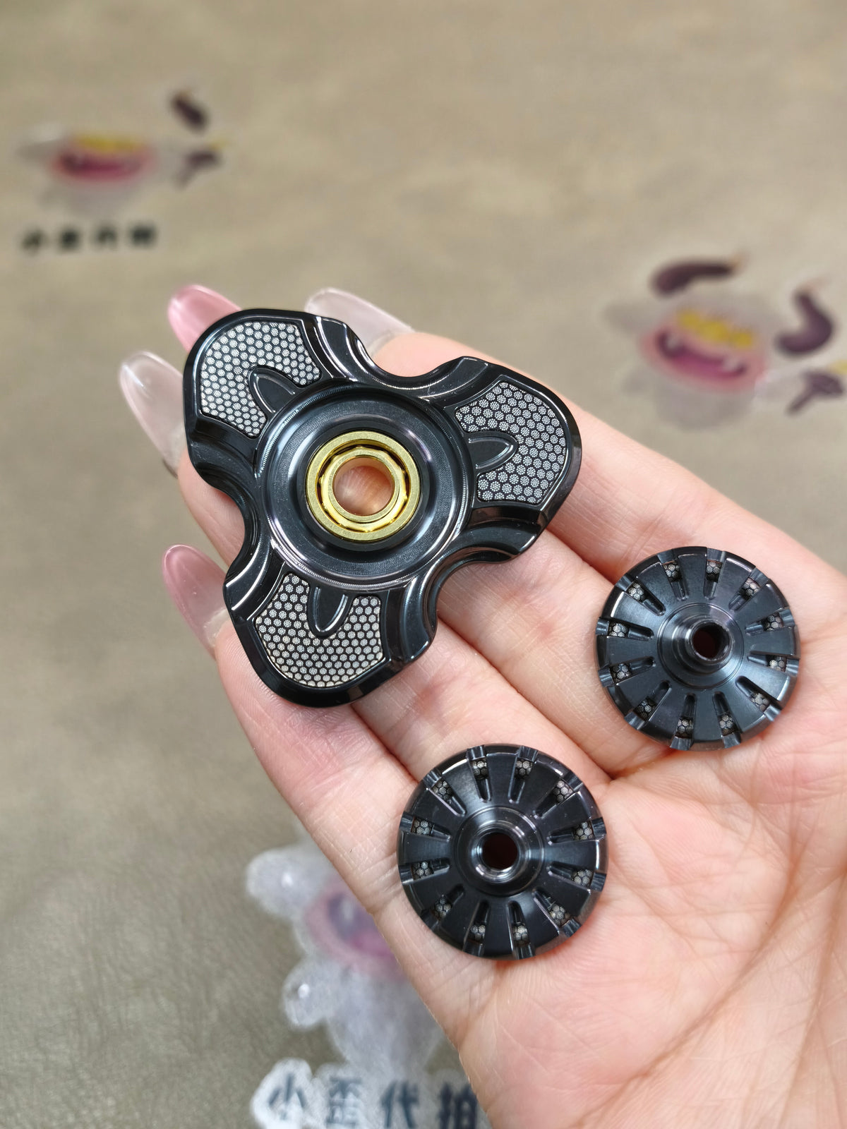 Butter Lock Bearing Cap Zirconium Polished