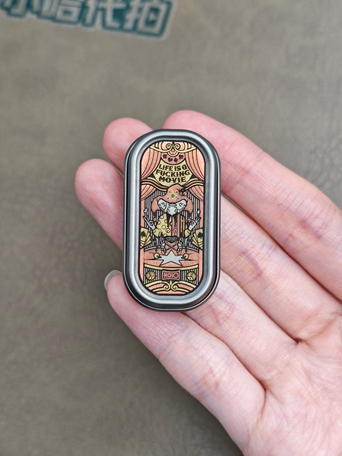 Fengxi Titanium Engraved