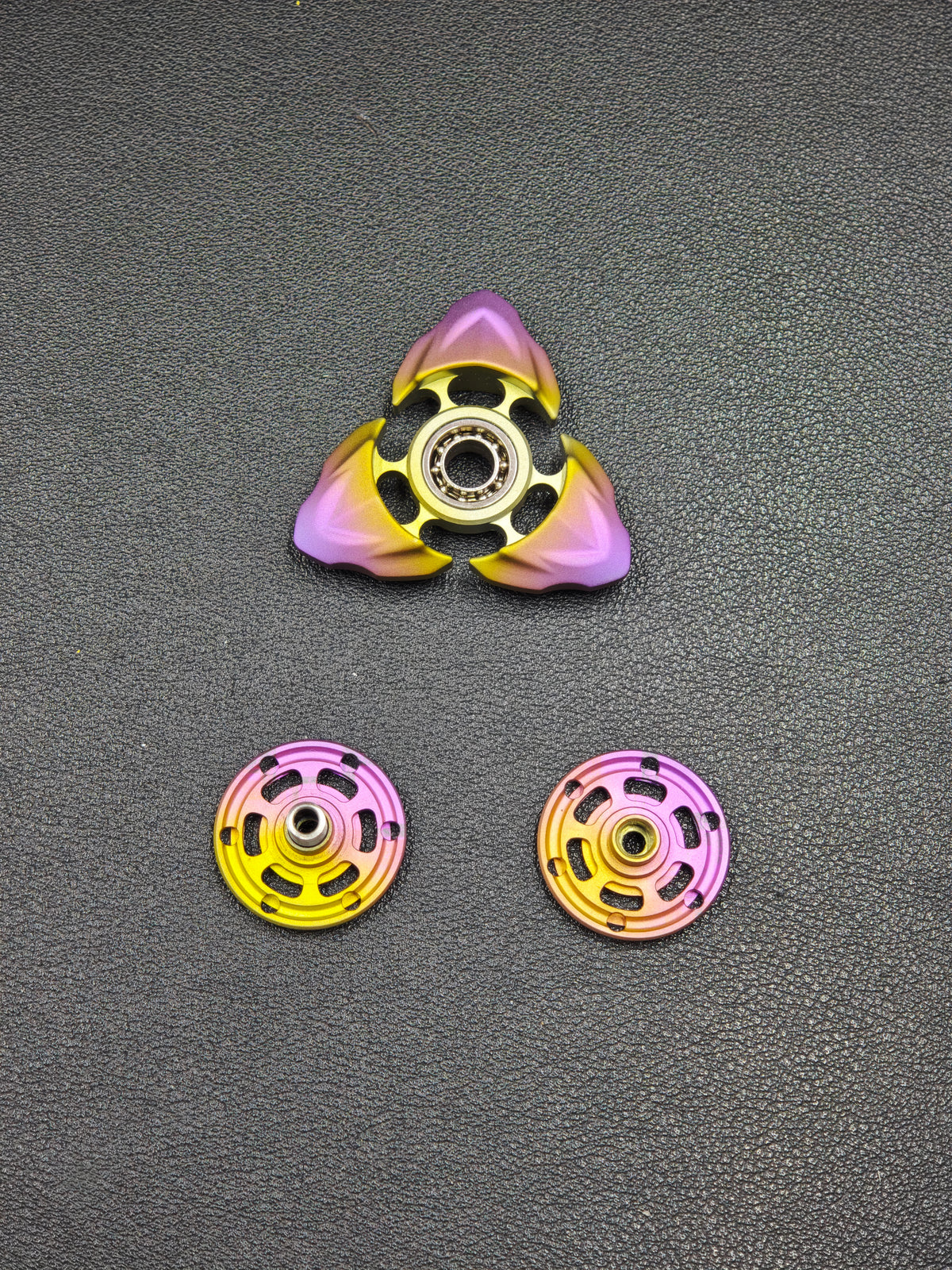 Dragon Pearl Niobium Anodized Brushed