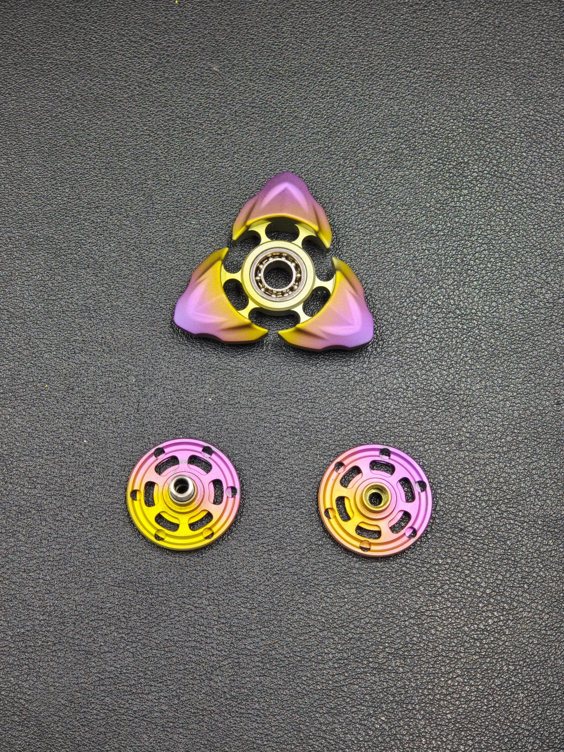 Dragon Pearl Niobium Anodized Brushed