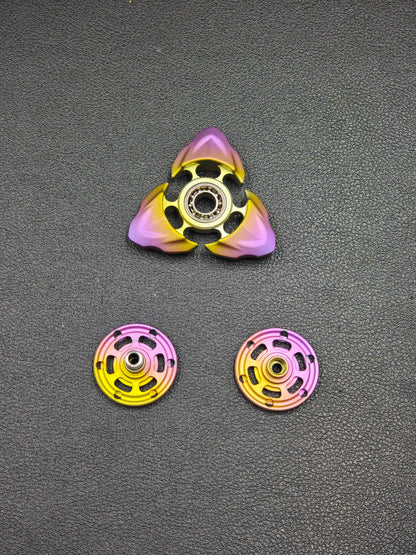 Dragon Pearl Niobium Anodized Brushed