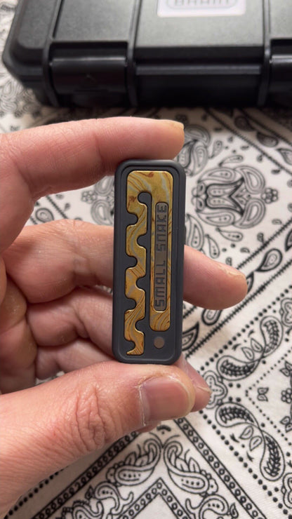 Snake Zirconium Mokume PEEK