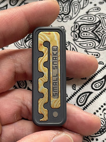 Snake Zirconium Mokume PEEK