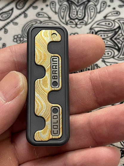 Snake Zirconium Mokume PEEK