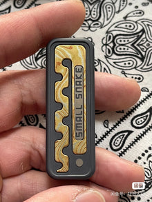Snake Zirconium Mokume PEEK