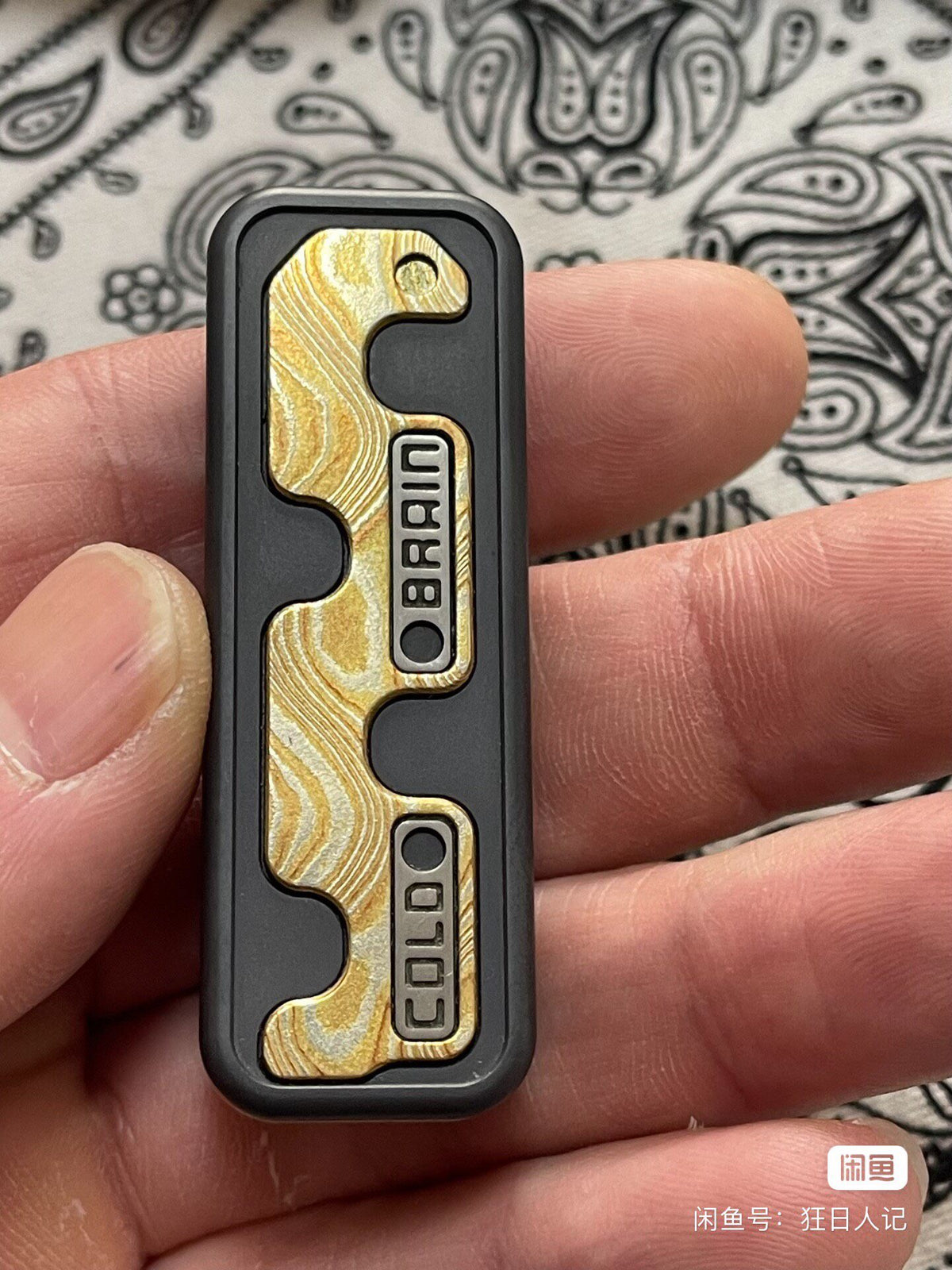 Snake Zirconium Mokume PEEK