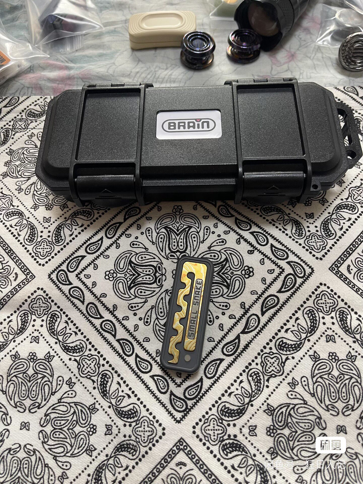 Snake Zirconium Mokume PEEK