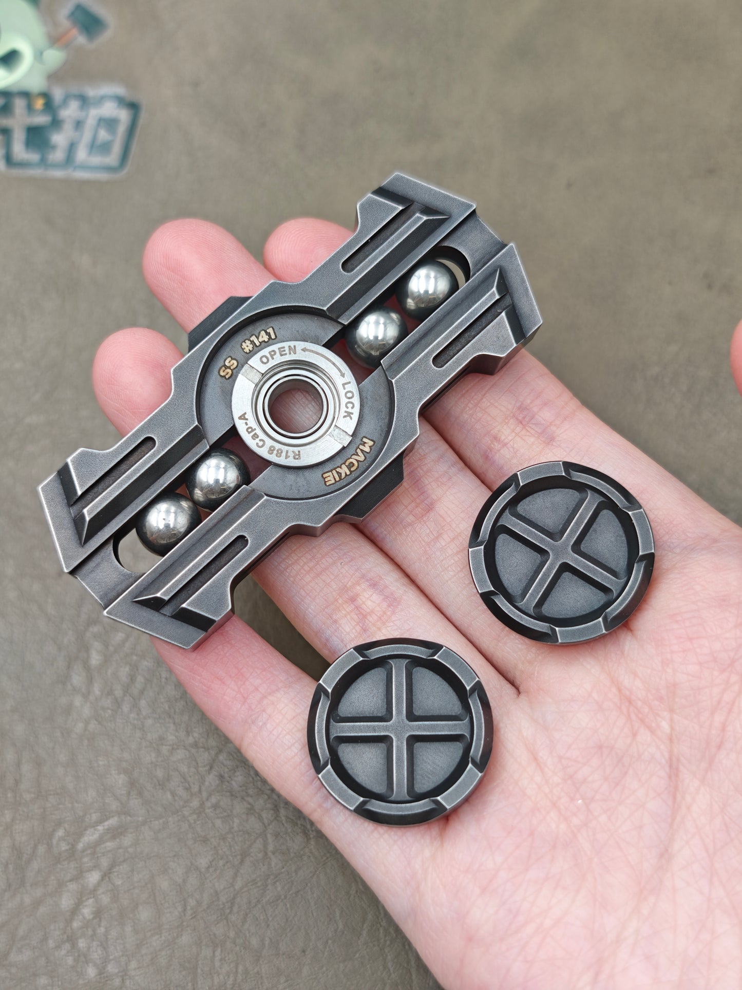 Holy Sword Stainless Steel Distressed