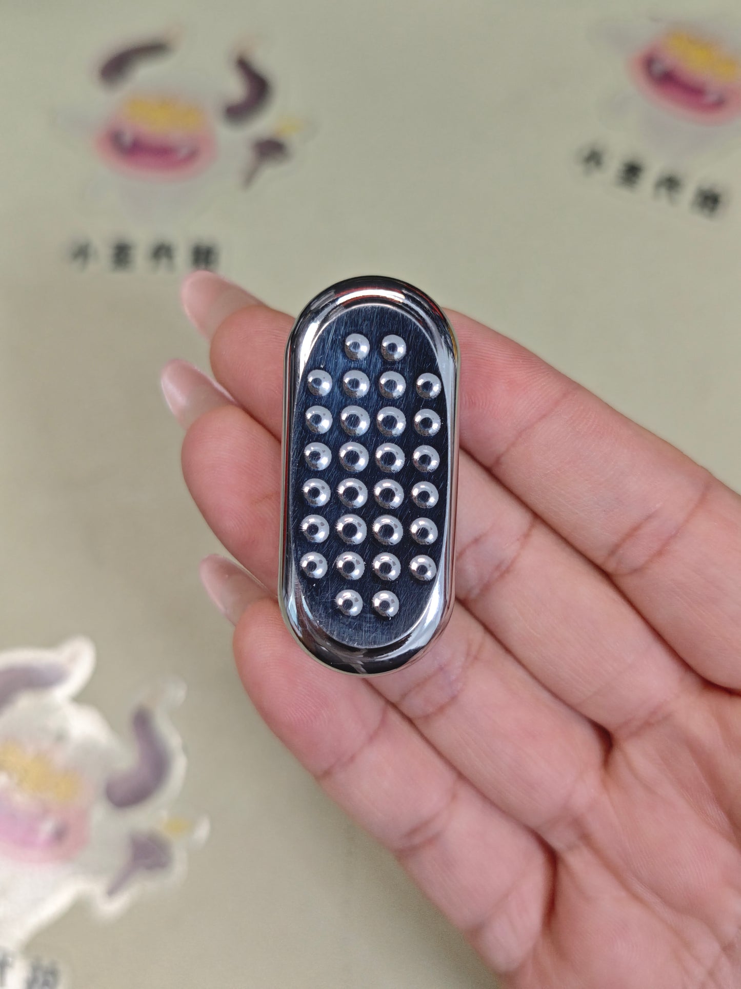 Top B Bubble Stainless Steel