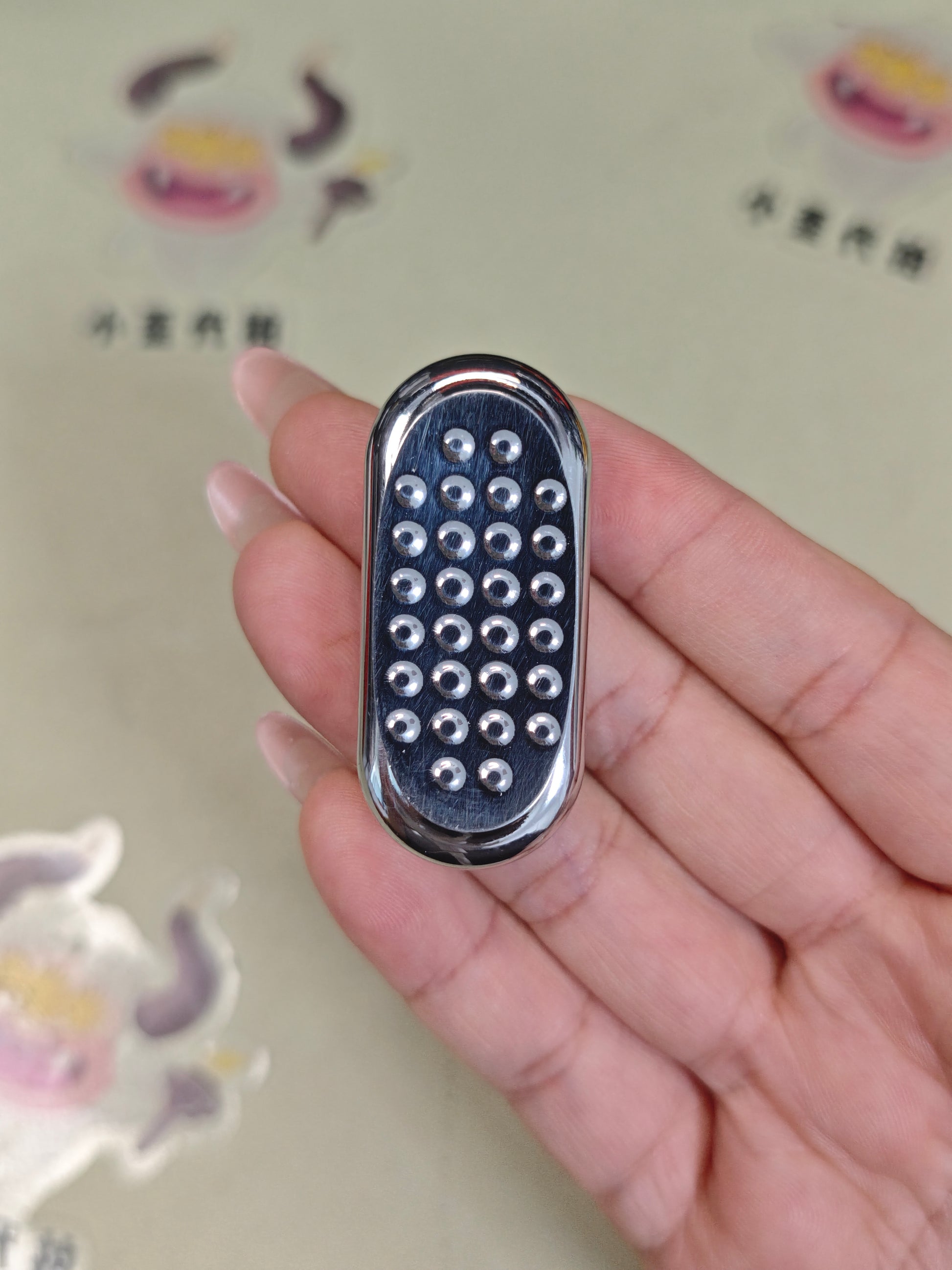 Top B Bubble Stainless Steel