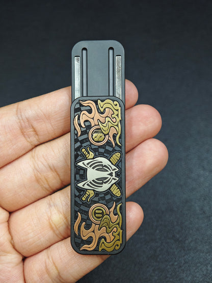 Ghost Rider Zirconium Engraved