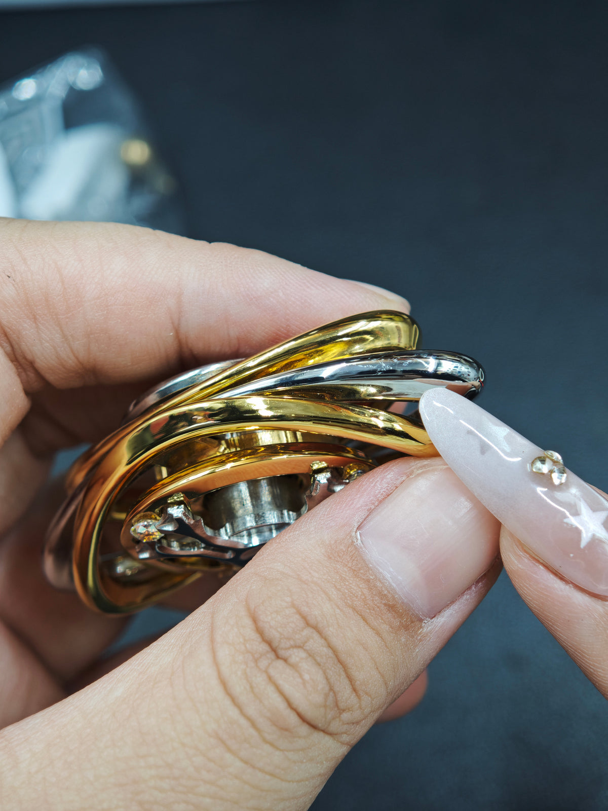 Huan Stainless Steel Gold Plated