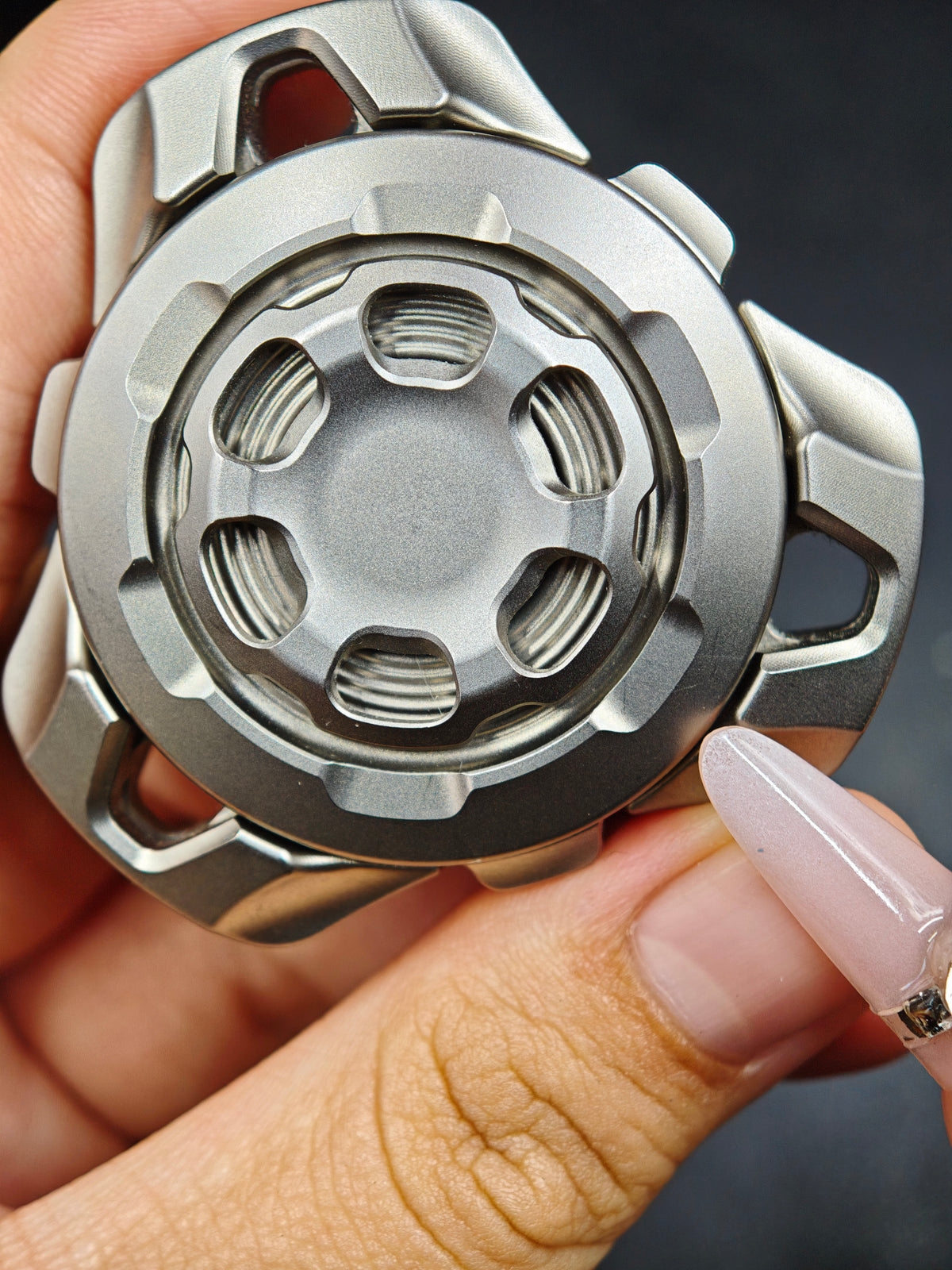 Meteor Fall Titanium Blasted