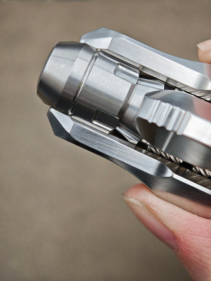 Lazer Crystalized r Stainless Steel