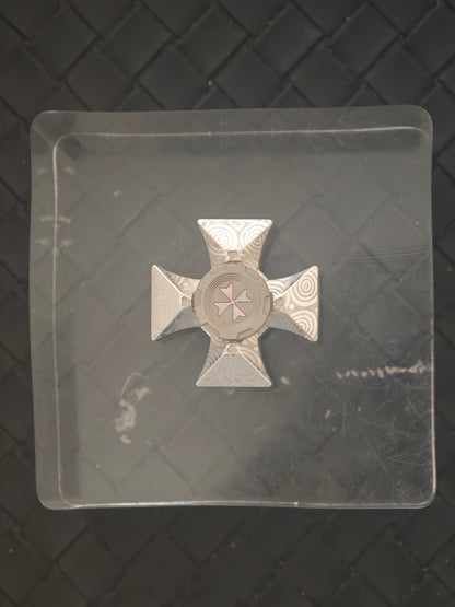Malta Cross Damasteel