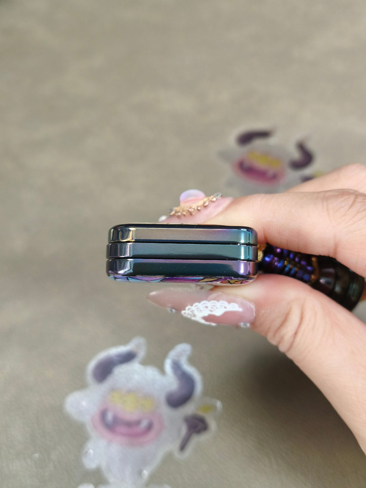 VIP Snap Zirconium Resin-Sealed Oil Slick