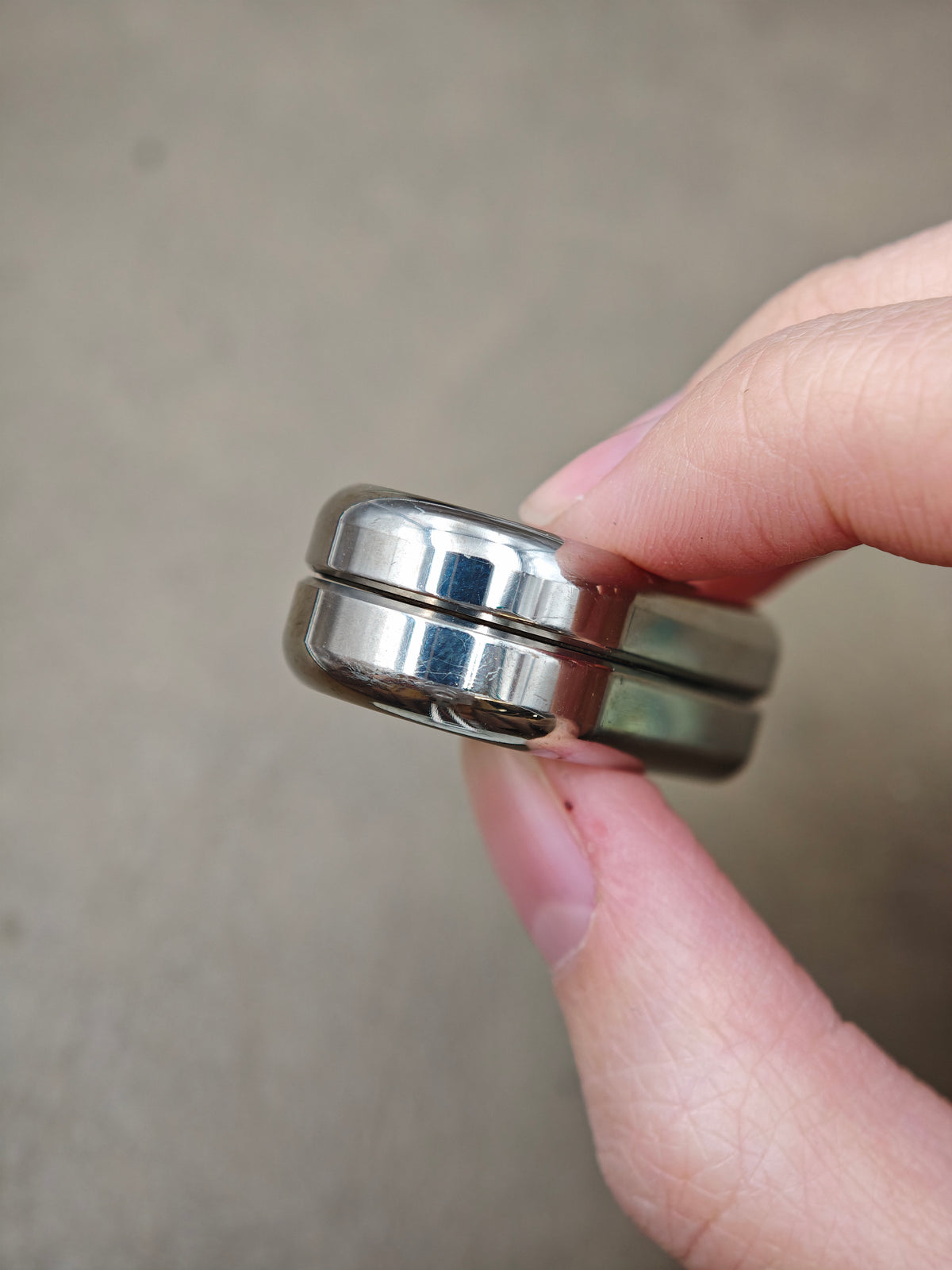 Clicker Board Titanium Polished