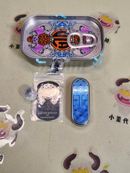 Ming Yin Titanium Engraved