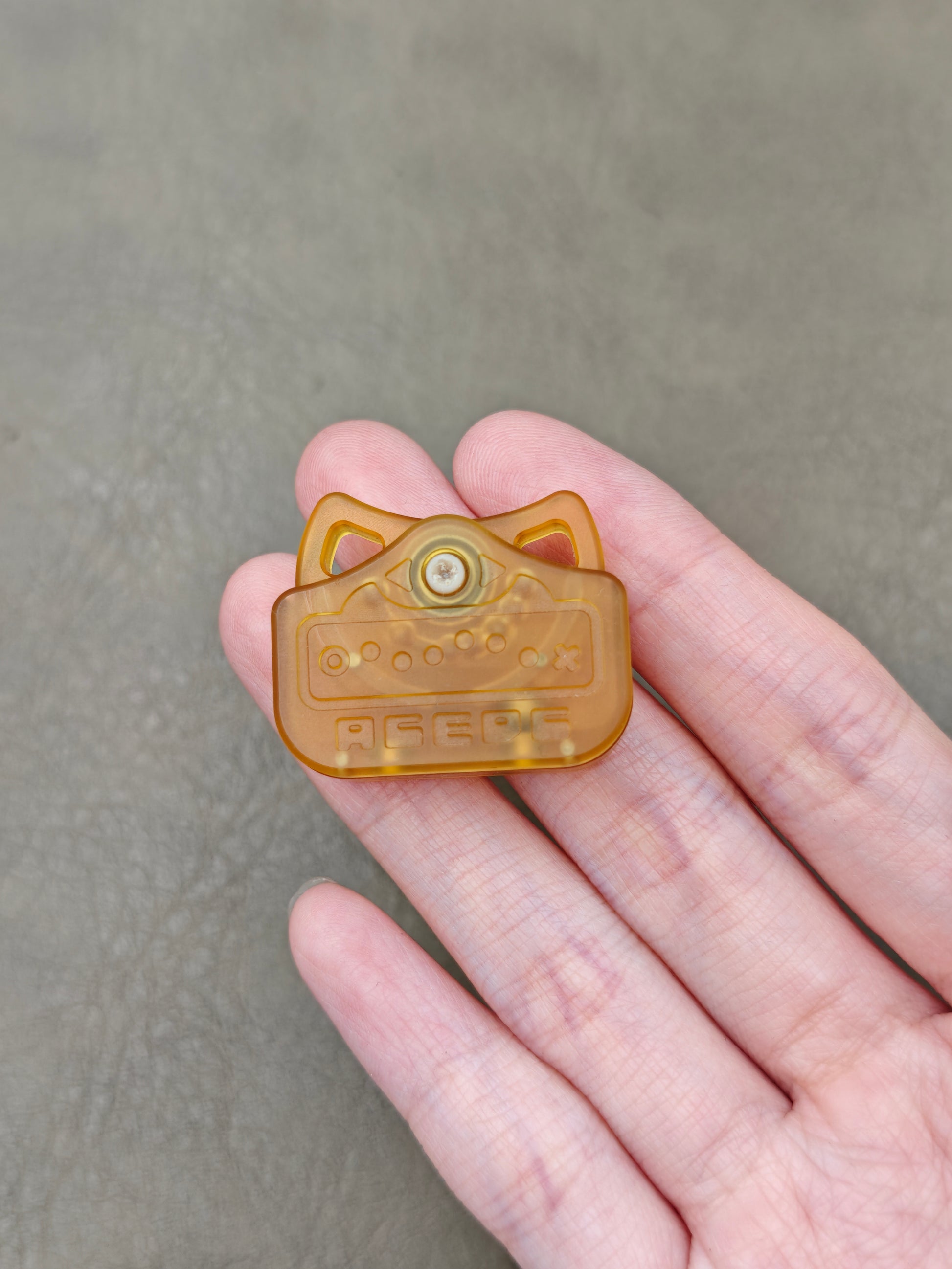 Demon Ji Emoji Pendant PEI Brushed