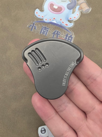 Balled Shell Stainless Steel PVD Coated Stonewashed