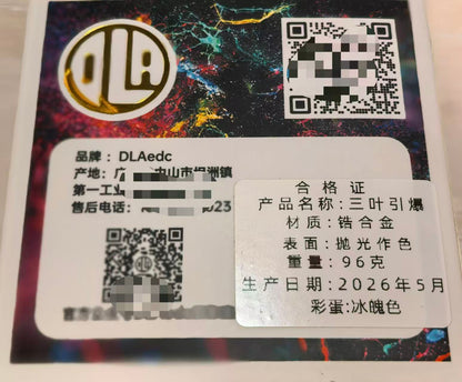 Triple Leaf Ignition Shell Opening Zirconium