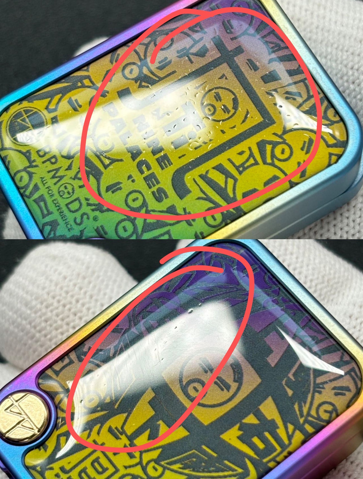 Nine Palace Titanium Color-Anodized