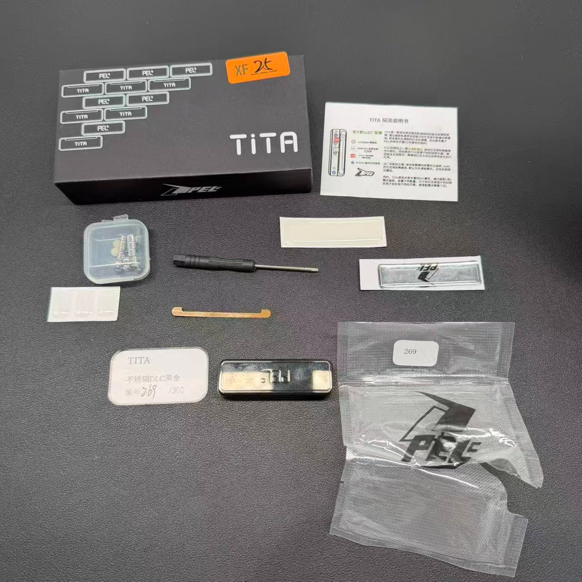 Tita Stainless Steel PVD Coated Limited Edition