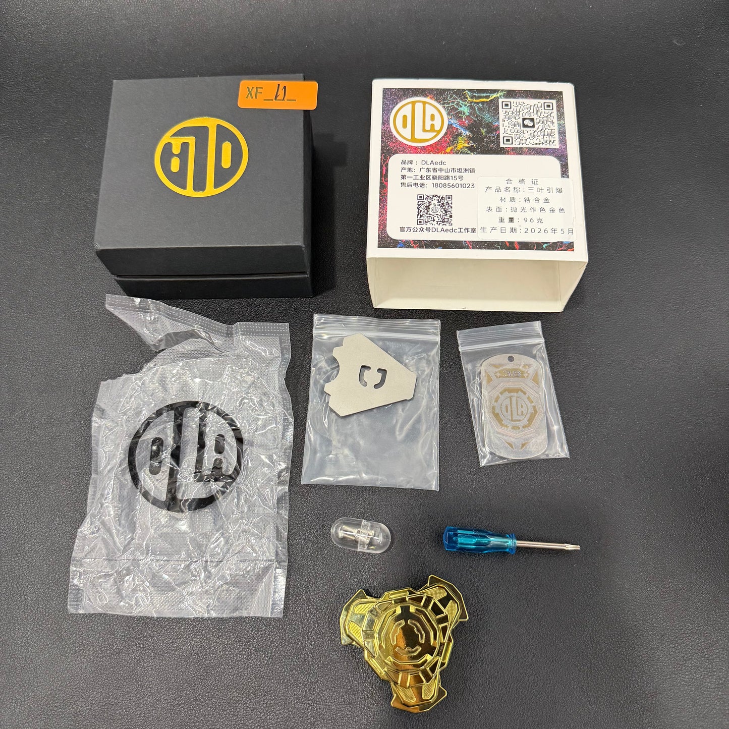 Triple Leaf Ignition Shell Opening Zirconium