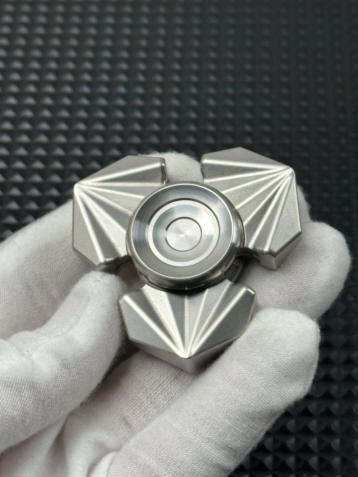 Tri Leaf Crossbone Stainless Steel