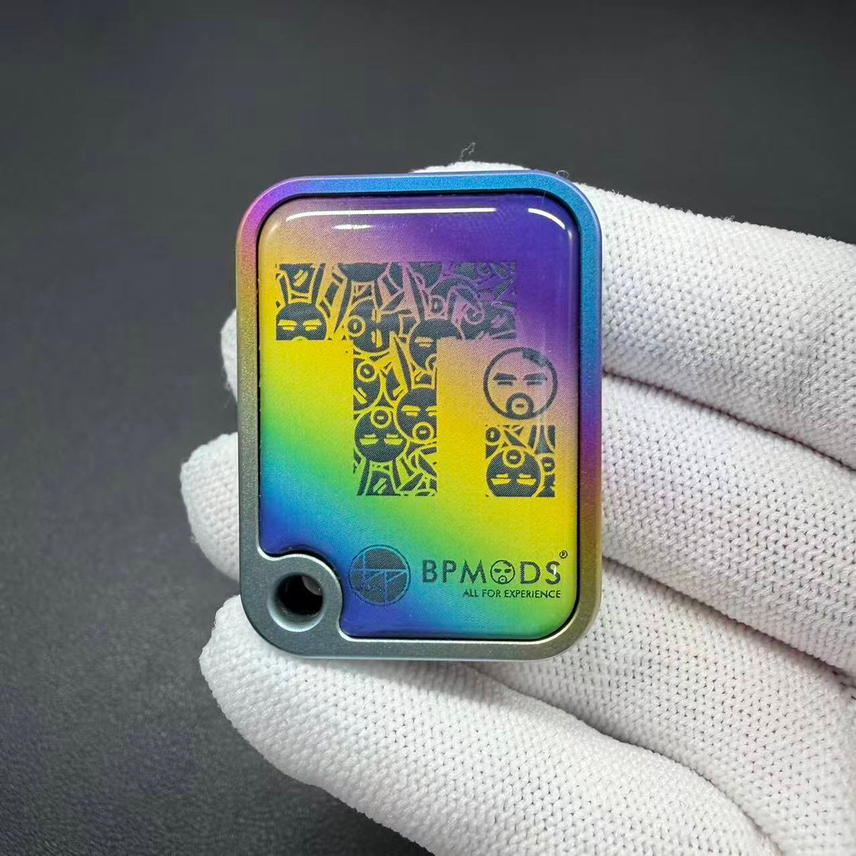 Price Tag Nine Palace Titanium Color-Anodized