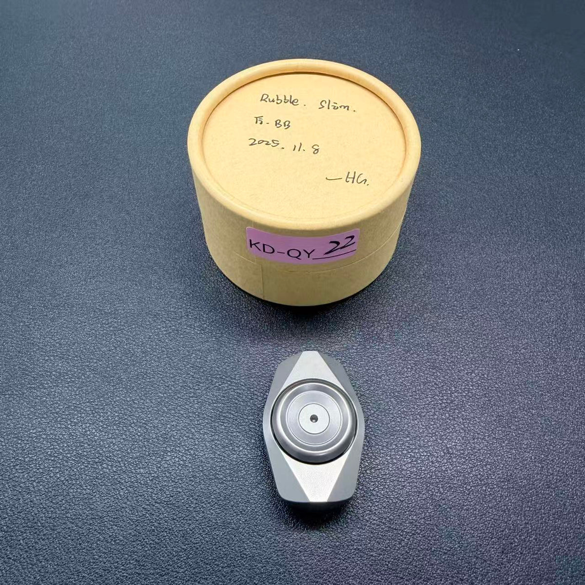 Rubble Slim Titanium Blasted