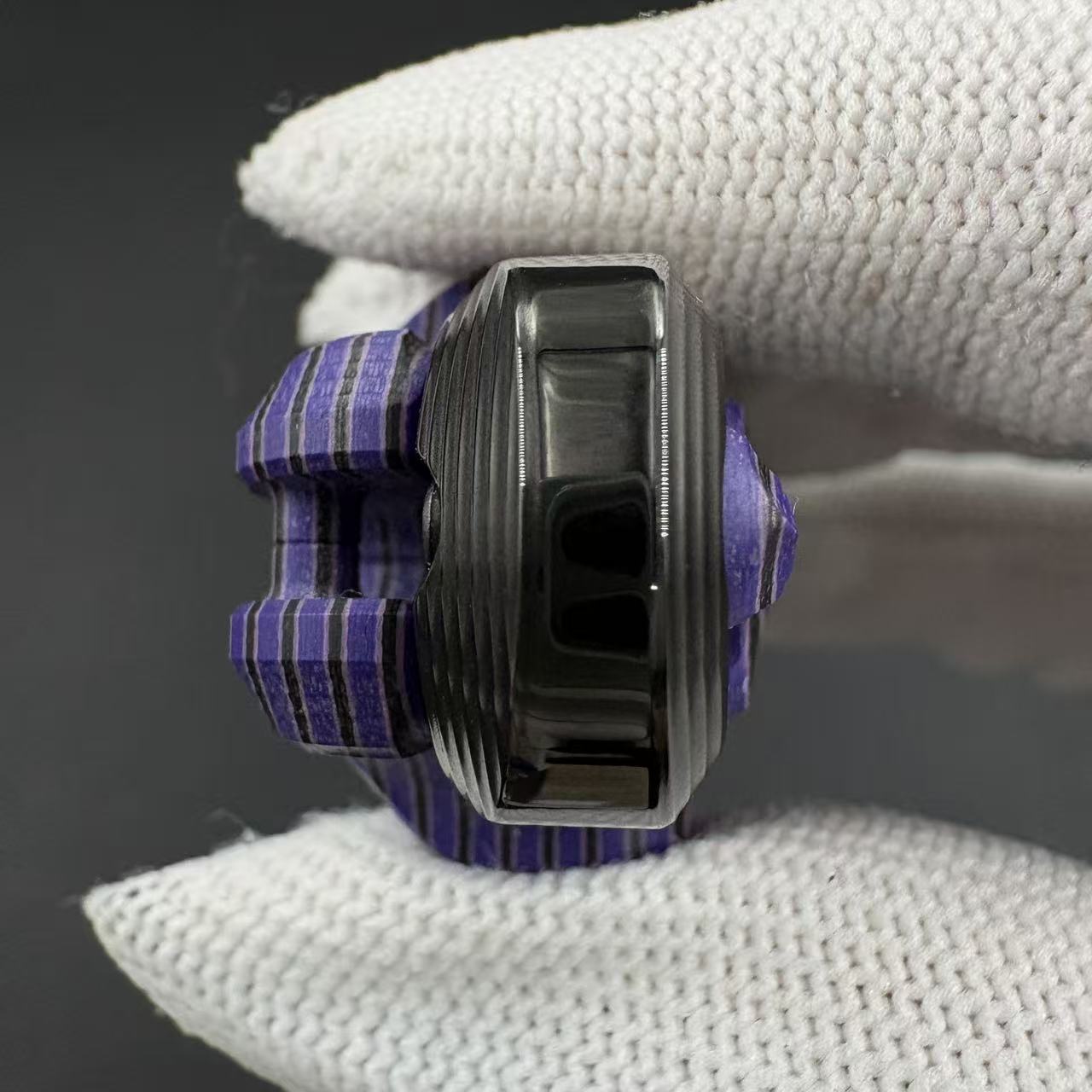 EXOSKELETON G10 Pink Purple Black Bone Core Stainless Steel