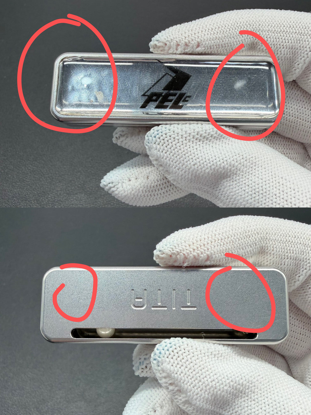 Tita Stainless Steel Resin-Sealed