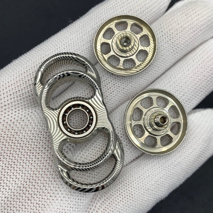 Zero 2.0 Damasteel Etched Polished