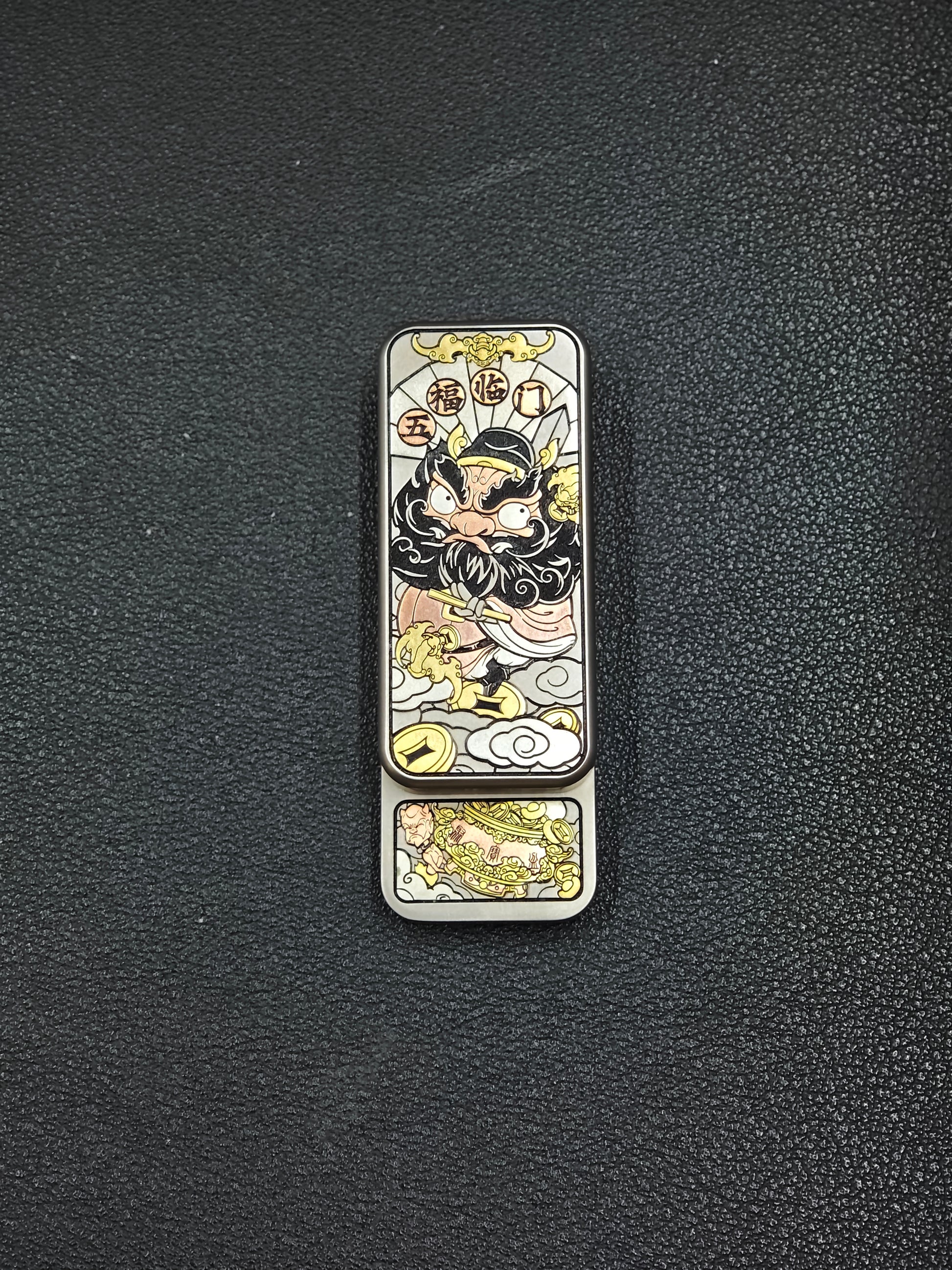 Zhong Kui Paperweight Titanium