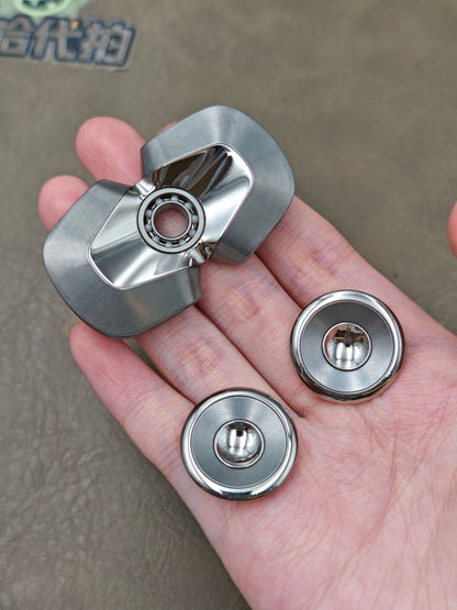 Lentic Stainless Steel Titanium