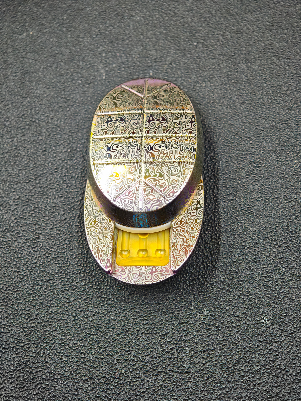 Jingle Beetle Titanium Engraved