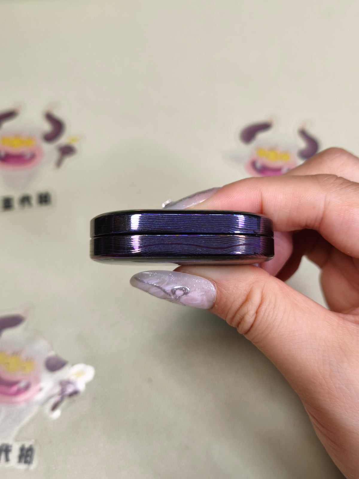 Grumpy Rabbit Rhythm Zircuti Resin-Sealed