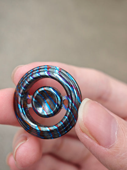 Obsidian Crystalized Zirconium Zircuti