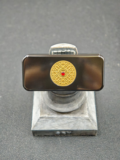 Brocade & Azure Paperweight Zirconium