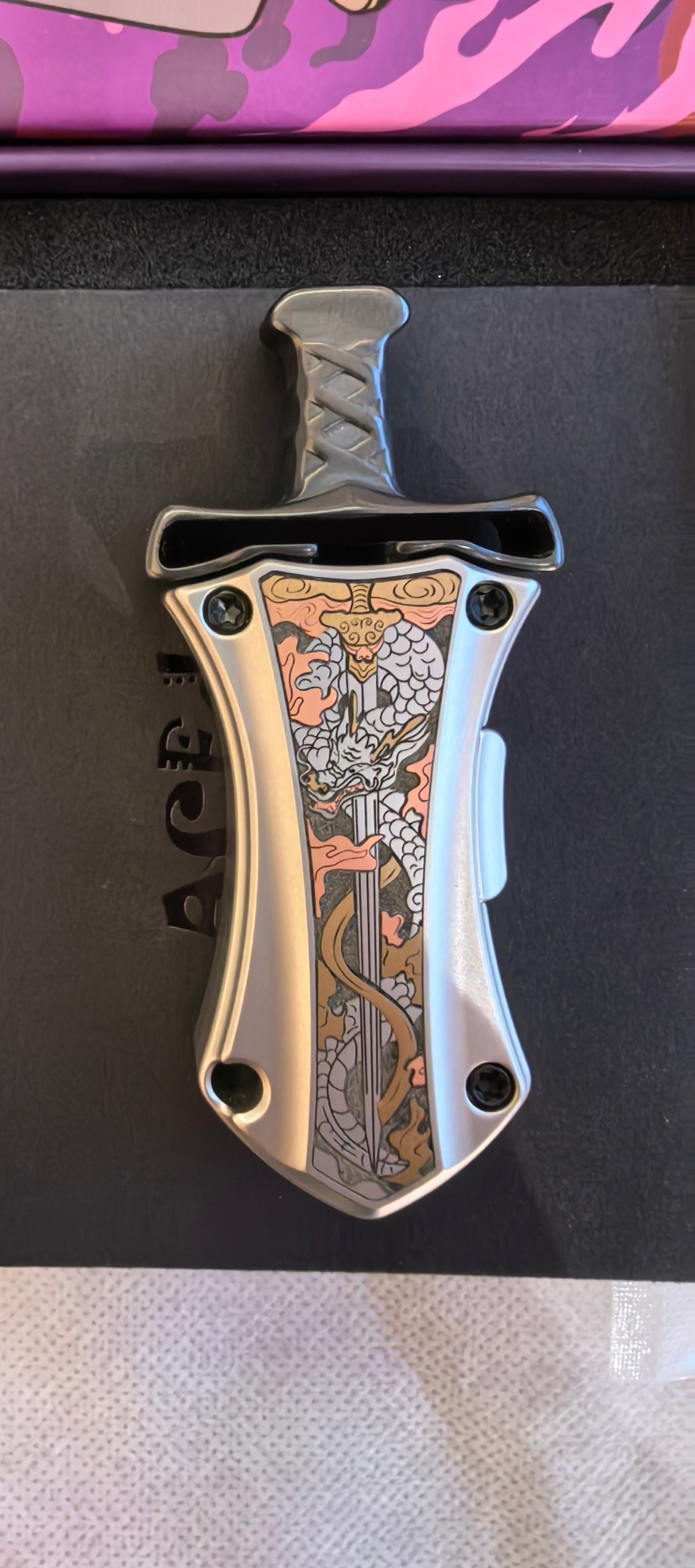 Master Sword Stainless Steel Zirconium Limited Edition