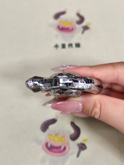 Goddess Tear Stainless Steel Engraved